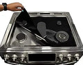 (VALUE PACK) Stove Wrap Stove Top Cover/Protector DIY cut to fit for any Gas, Electric and Induction stove, range or cook top Stove Wrap
