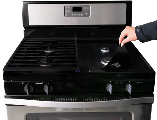 Stove Wrap Stove cover and Oven Protectors DIY cut to fit for any Gas, Electric and Induction stove, range or cook top Stove Wrap